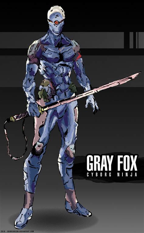 Gray Fox Metal Gear Solid Gray Fox Metal Gear Frank Jaeger Geeky