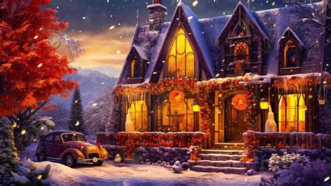 Relaxing Christmas Ambience 🎁 Heavenly Christmas Music 2024🎄top