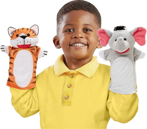 Buy Melissa And Doug Zoo Friends Hand Puppets Set Of 4 From £1374