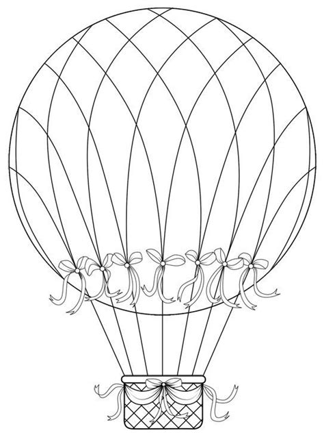 Pin by Coloring Fun on Miscellaneous | Digital stamps, Air balloon, Balloons