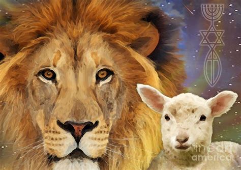 Lion And The Lamb By Todd L Thomas Lion And Lamb Lion Lion Of Judah