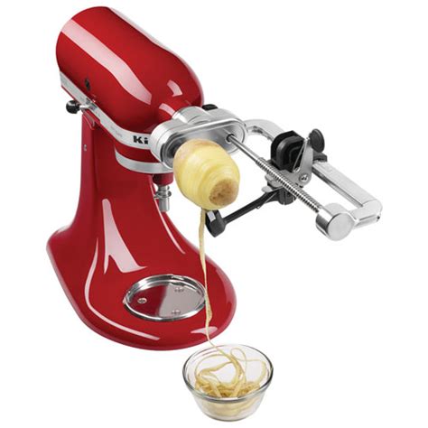Introducing the kitchenaid stand mixer attachments. KitchenAid KSM150PSER Stand Mixer with Spiralizer ...