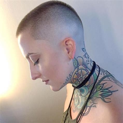 Buzz Cut Girls Who Inspire You To Cut Locks Dramatically Buzz Cut Women Short Hair Cuts For