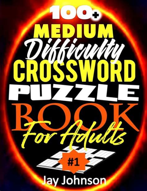 A new puzzle is published every day. 100+ Medium Difficulty Crossword Puzzle Book For Adults: A Crossword Puzzle Book For Adults ...