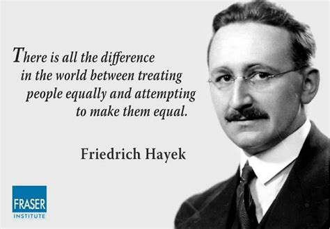 Friedrich Hayek There Is All The Difference In The World R