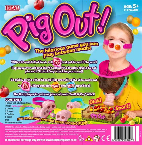 John Adams Games Pig Out Fun Game For Kids New