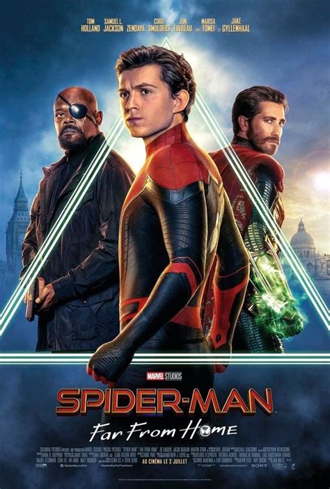 New Spider Man Far From Home Posters Reveal The Main Characters
