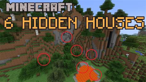 Among all the accomplishes we humans experience, nothing quite beats the feeling of becoming a homeowner. 6 Hidden Houses in Minecraft - YouTube