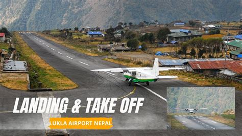 Tenzing Hillary Airport Take Off And Landing Flying On Yeti Airlines From Lukla To Kathmandu