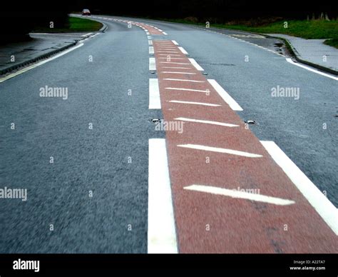 Road Markings Stock Photo Royalty Free Image 3391654 Alamy