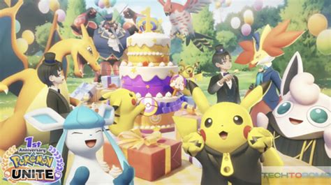 Pokemon Unite Célèbre Son Premier Anniversaire Avec De Nouveaux Pokémon