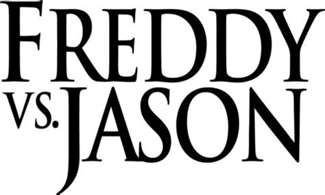 Freddy Vs Jason Logo Vinyl Decal Sticker Halloween Krueger Friday The