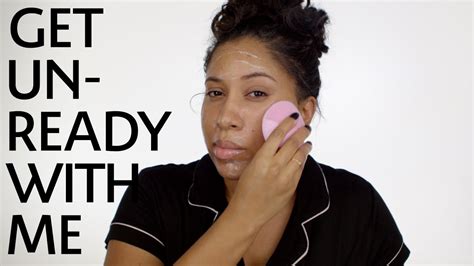 Get Unready With Me Nightly Skincare Routine For Eczema Prone Skin