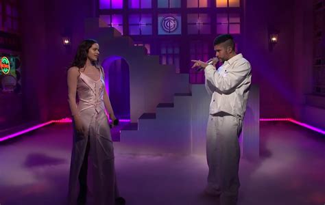 Watch Bad Bunny Perform La Noche De Anoche With Rosalía