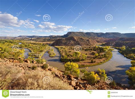 Rio Chama River In Autumn Royalty Free Stock Images