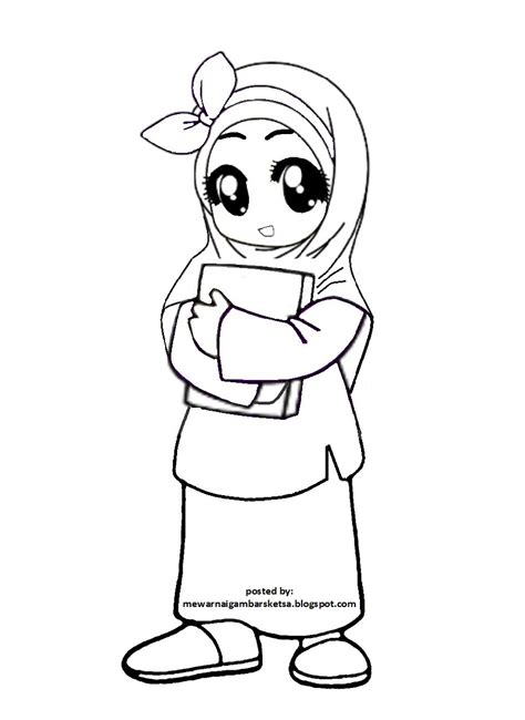 Sketsa gambar dengan objek gambar tertentu merupakan langkah awal untuk membuat sebuah karya seni yang berupa lukisan. Mewarnai Gambar: Gambar Kartun Anak Mengaji