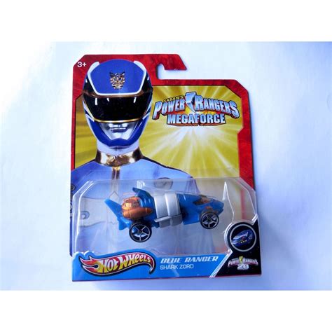 Blue Ranger Shark Zord Power Rangers Megaforce 164 Hot Wheels