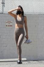 Cara Santana Sexy Flaunts Her Toned Body In Santa Monica AZNude