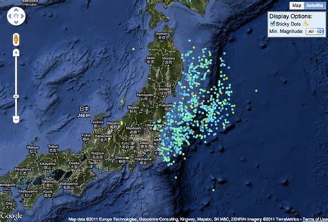 The latest earthquakes application supports most recent browsers, view supported browsers. Infographics Roundup: 2011 Tōhoku Earthquake and Tsunami ...