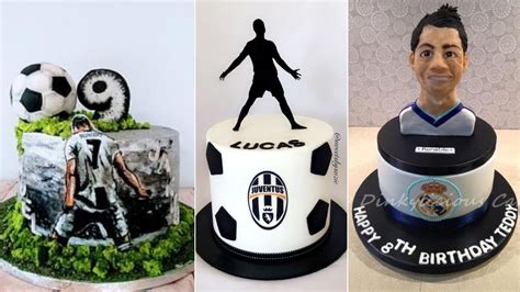 Soccer Themed Birthday Cake Starring Ronaldo And Juventus Ronaldo