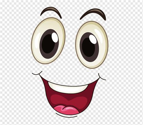 Glückliches Gesicht Karikatur Ausdruck Gesicht Clipart png PNGWing