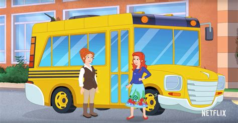 The Magic School Bus Rides Again With Kate Mckinnon Lin Manuel Miranda And Professor Frizzle The