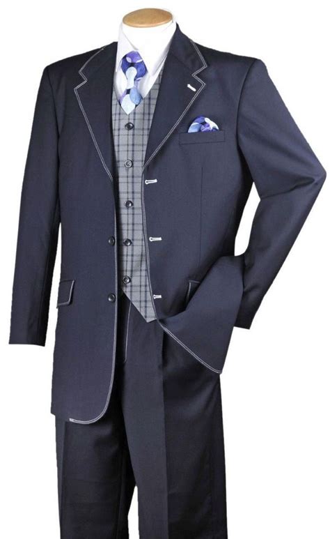 Milano Moda Men Suit 2916v Navy Church Suits For Less