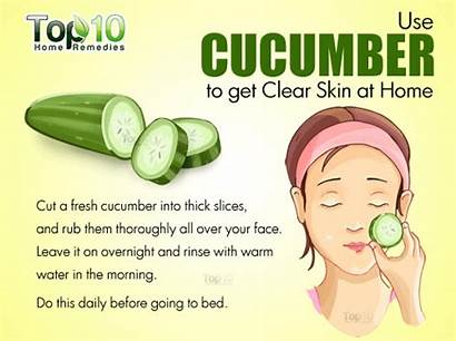Skin Clear Cucumber Tips Remedy Care Face