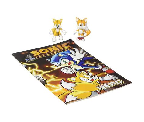 Tomy Sonic Collector Series Figure 2 Pack W Comic Classic And Modern