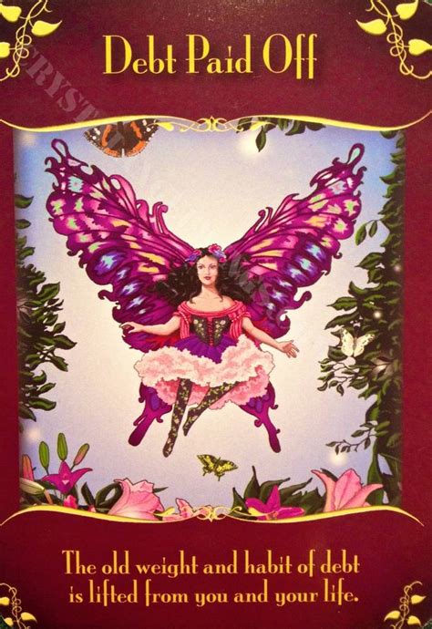 They're based upon pythagorean numerology, which teaches that numbers and images all vibrate in a very precise, mathematical manner. Magical Messages Fairies Deck Doreen Virtue Oracle Cards Set