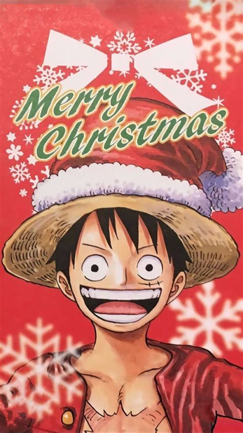 Pin By Roronoazoro On One Piece☠️ Anime Christmas Monkey D Luffy Luffy