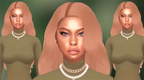 Chassity Golden Sims 4 Cas Cc Folder And Sim Download Youtube