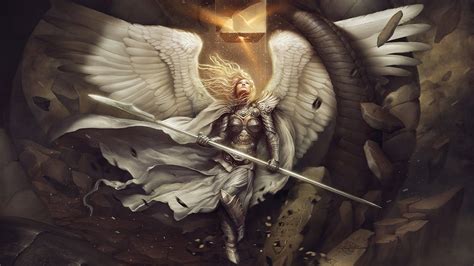Angel Warrior Wallpapers Top Free Angel Warrior Backgrounds