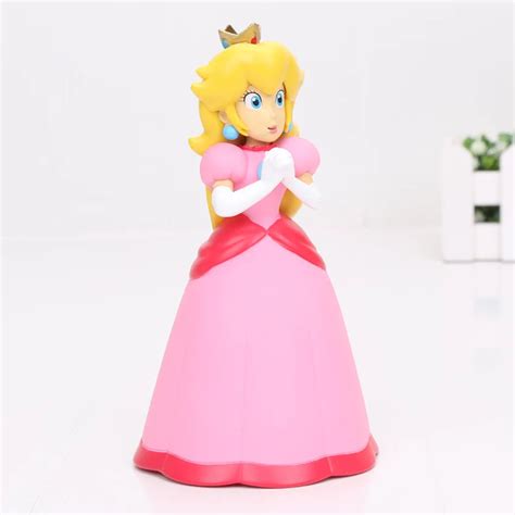 14cm Super Mario Bros Princess Peach Pvc Action Figure Model Toy Doll