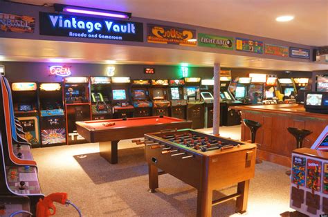 Basement Arcade Built By Father Has Every Classic Game And Is Possibly