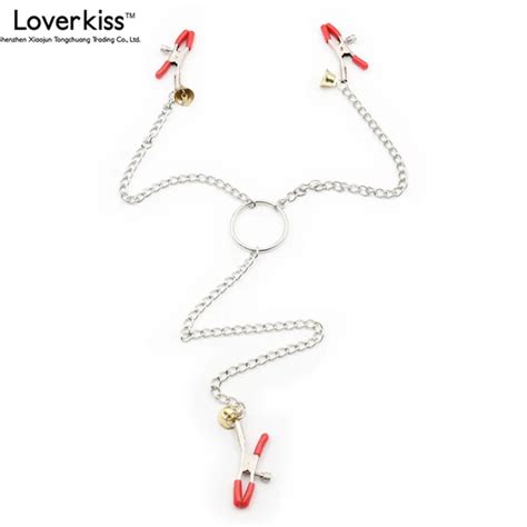 Buy Loverkiss Metal Nipple Clamps Labia Clips Clamp