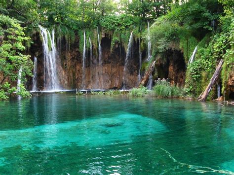 Parco Nazionale Dei Laghi Plitvice Croazia Uno Dei Siti Turistici Più