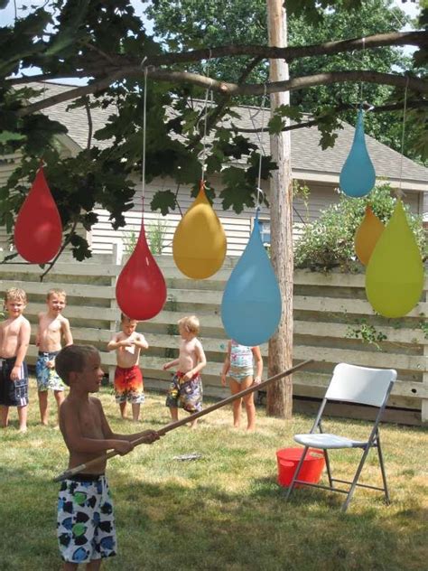 16 activités amusantes à faire en plein air outdoors birthday party water birthday parties