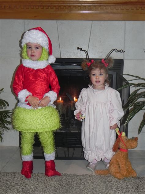 The Grinch And Cindy Lou Who Halloween Costumes Halloween Costumes