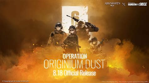 Arknights X Rainbow Six Siege Collab Event Officially Announced In
