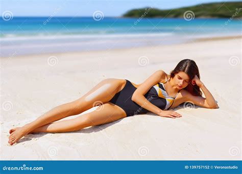 Lying On The Beach