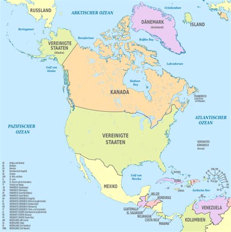 Click on each country to view current estimates (live population clock), historical data, list of countries, and projected figures. File:North America, administrative divisions - de ...
