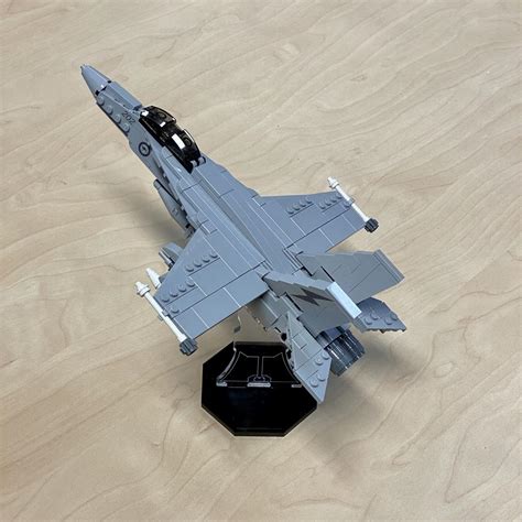 Lego Moc Fa18f Super Hornet Microfig Scale By Justonemorebrick