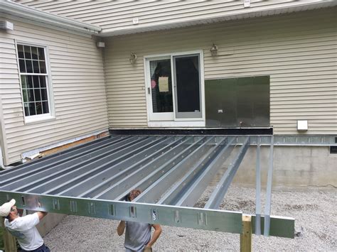Deck calculators can also be a helpful resource as you begin planning to build a deck. Steel Deck Framing in New Jersey | Building a deck ...