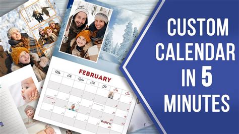 How To Make A Custom Calendar With Pictures 📅 Awesome Design In A