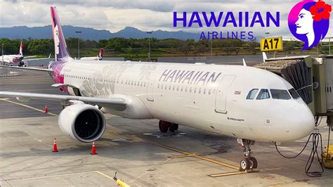 Trip Report Hawaiian Airlines Airbus A321neo Honolulu Oahu
