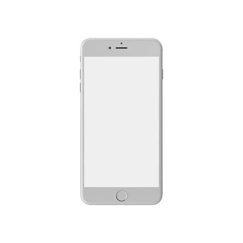 Iphone 6 Plus Silver Png Image For Free Download