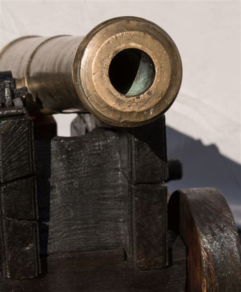 Rare Inscribed 18th Century French 1lb Cannon Model 1786 Vallejo Demo