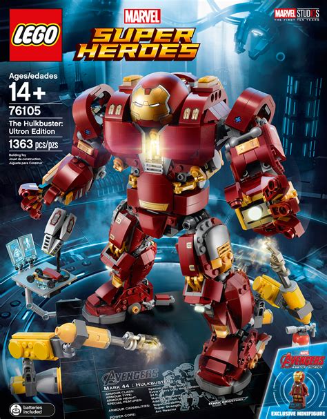 Lego 76105 Marvel Super Heroes The Hulkbuster Ultron Edition L