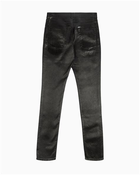 Oily Coated Skinny Jeans